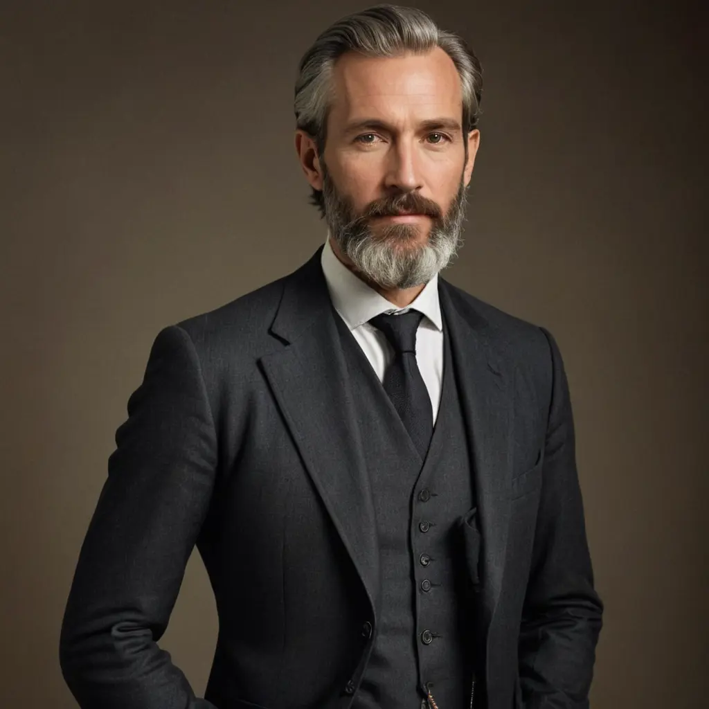 ارسم صورة تخيلية لرجل في الاربعين من العمر كان أبيض، نحيف، خفيف العارضين، أجنأ، لا يستمسك إزاره، يسترخي عن حقويه، معروق الوجه، غائر العينين، ناتئ الجبهة، خفيف شعر الوجه واللّحية. ودقيق الساقين ومائل الظهر، وكان يخضب لحيته ويكتم (يُحَنّي الشيب)