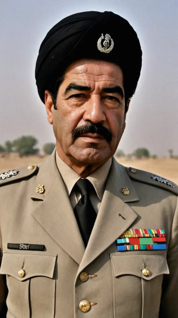 اجمل صور صدام حسين 