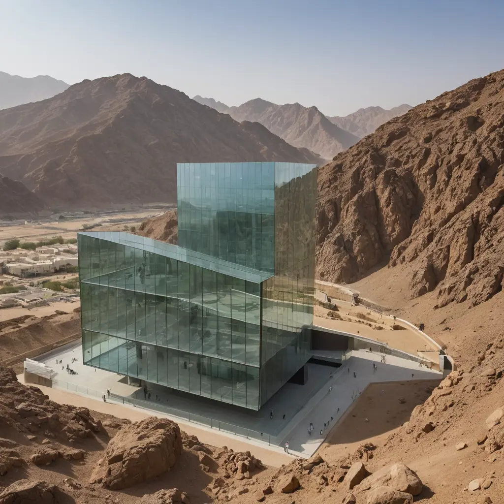 تم تصميم متحف أحد ليتناغم بشكل متناغم مع محيطه من خلال الزجاج العاكس الذي يعكس المناظر الطبيعية. يتماشى كل طابق مع المواقع الرئيسية من غزوة أحد، مما يخلق ارتباطًا قويًا بين المعروضات والبيئة الطبيعية، مما يسمح للزوار بالشعور بالاندماج في المشهد التاريخي.