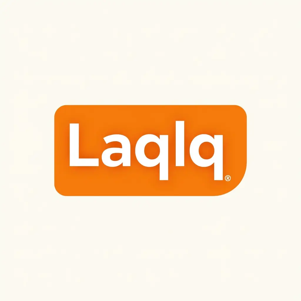 شعار تطبيق "Laqlq" يتكون من اسم التطبيق مكتوب بخط حديث وجريء، مما يعكس البساطة والاحترافية. الكتابة من الداخل باللون الأبيض (#FFFFFF) تعزز وضوح الاسم، بينما تحيط بها حدود برتقالية زاهية باللون #FF6A00، مما يخلق تباينًا جذابًا ويعكس الحيوية والطاقة. التصميم يعكس قيم السرعة والكفاءة التي يقدمها التطبيق في خدمات توصيل الطعام والمنتجات، مما يجعله جذابًا للمستخدمين. الشعار بسيط ولكنه فعال، مستلهم من شعارات تطبيقات توصيل الطعام الناجحة، مما يجعله مناسبًا للسوق ويعزز هوية العلامة التجارية بشكل واضح