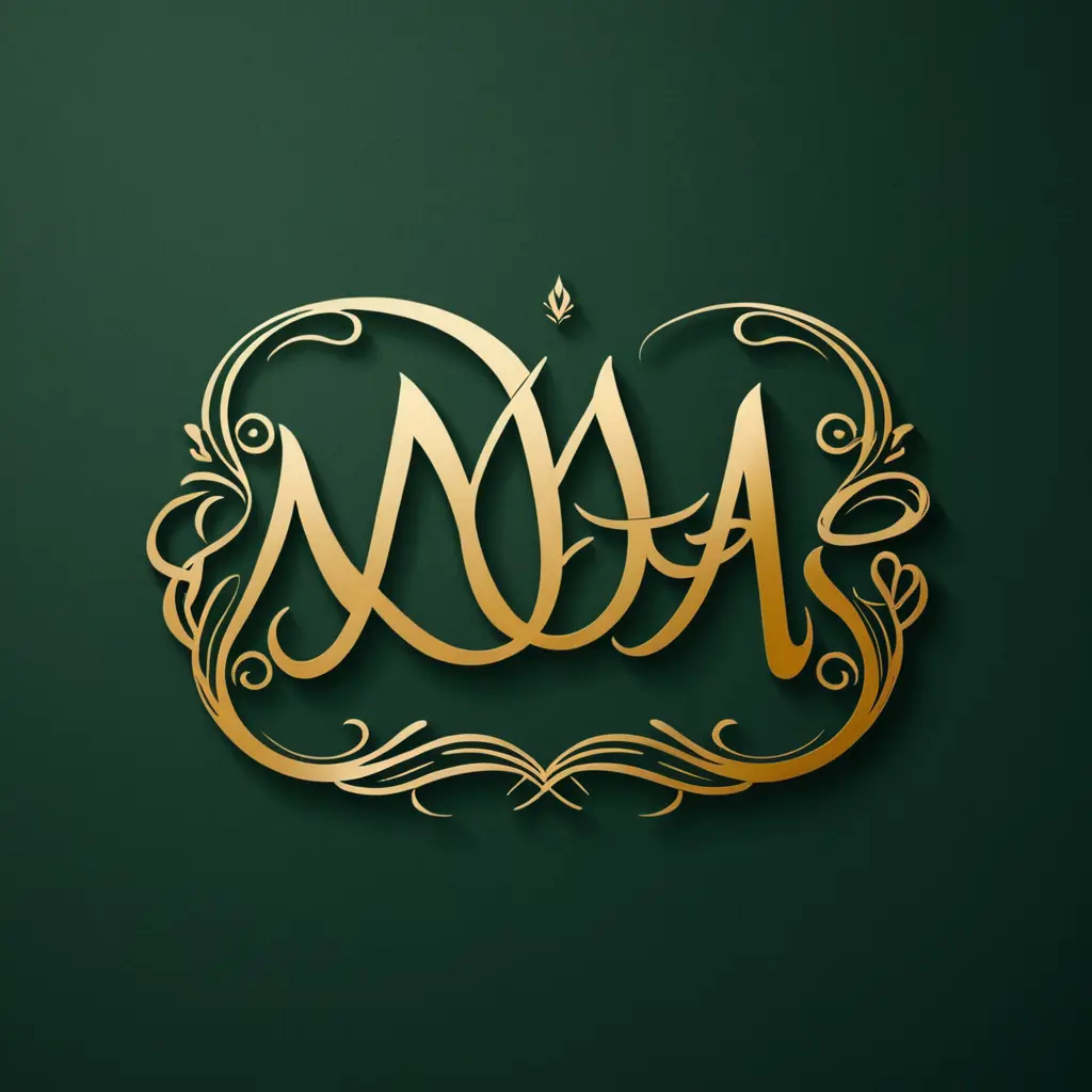 تصميم شعار اكتب كلمة مِراس بالخط الديواني ويكون بانسيابية حروفه وتداخلها بشكل زخرفي و يكون لون الخط اللون الأخضر الغامق ويكون لها ظل وجانبها تكتب كلمة مِراس و تحتها كلمة MIRAS بالخط العادي باللون الذهبي الفاتح وتكون خلفيه الشعار خلفيه بيضاء