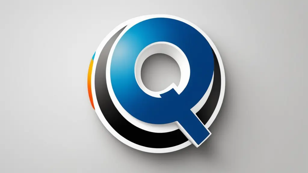 اسم قصي بالانجليزي على شكل شعار كره قدم على شكل حرف Q