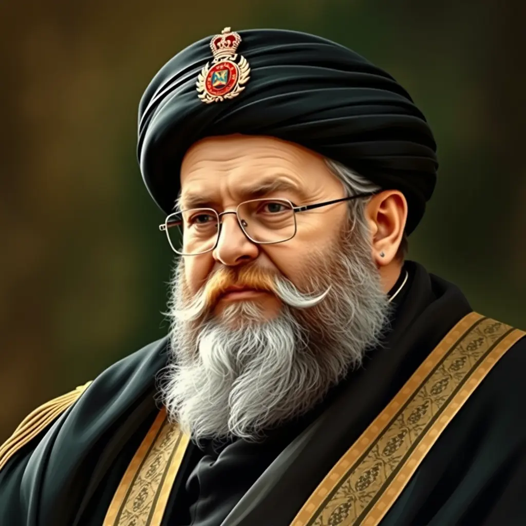 صوره السيد مقتدى الصدر بهيبه كبيره