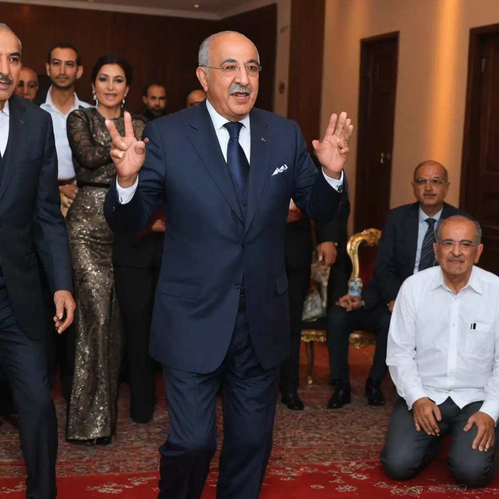عبد المجيد تبون يرقص