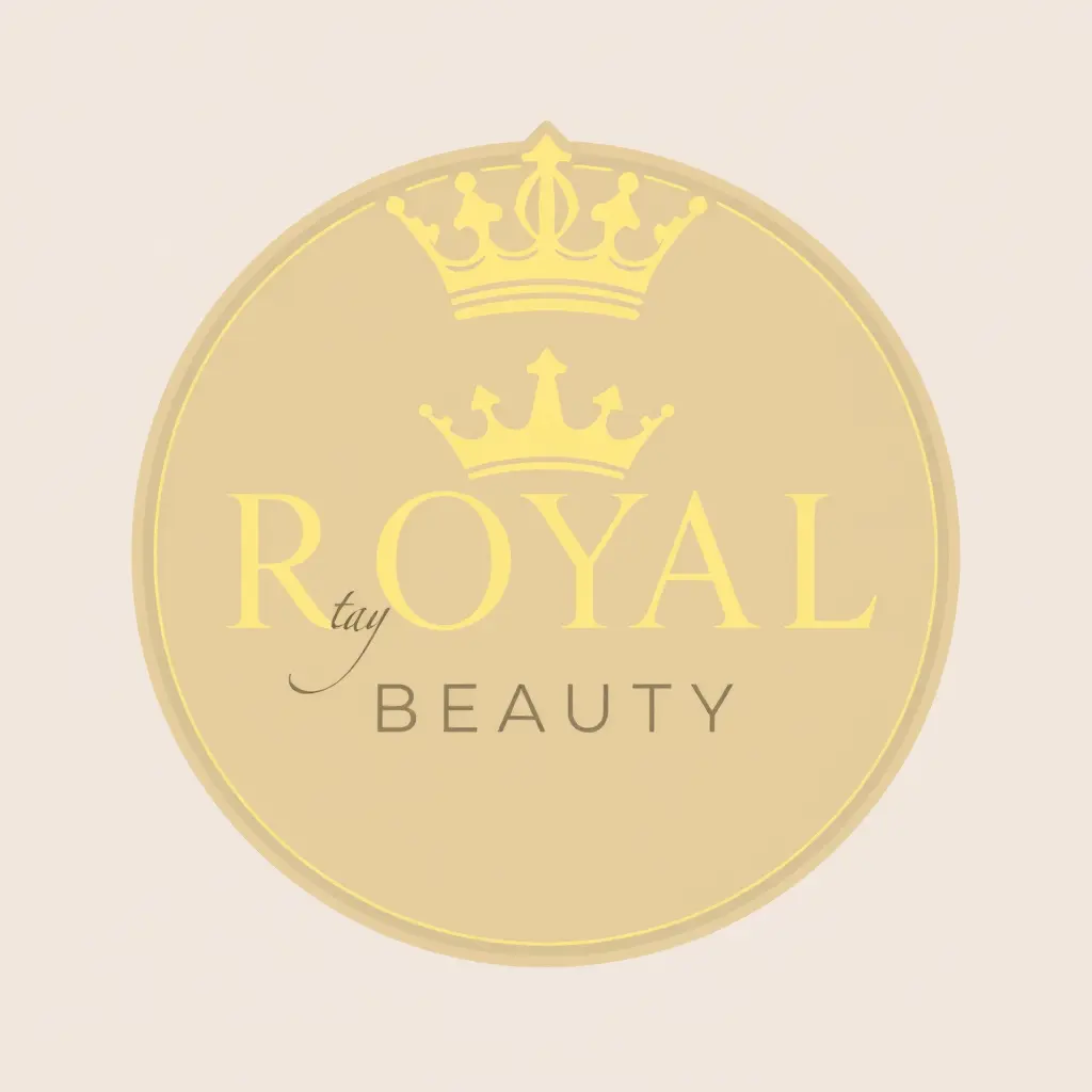 تصميم وشعار لشركه ميك اب باسم رويال بيوتي
