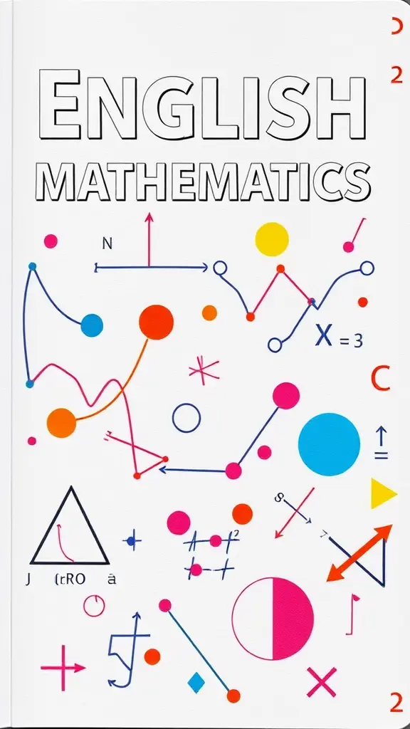 غلاف كتاب رياضيات باللغة الإنجليزية
