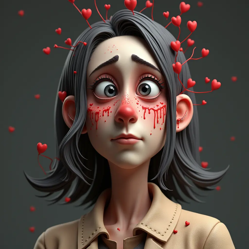 تصميم صور حزينه جدا جدا 3d