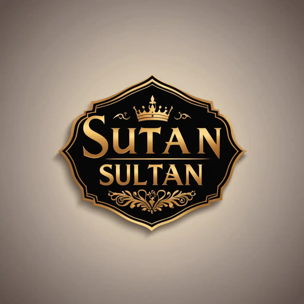 تصميم شعار اسم SULTAN