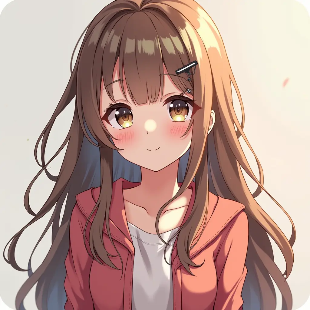 ارسل لي شخصيه انمي من ابداعك تكون جميله وتكون فتاه