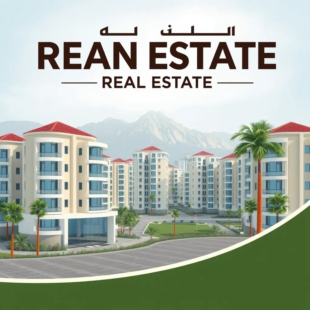 صمم بوستر عقارات باسم بن فيصل للعقارات 72606575