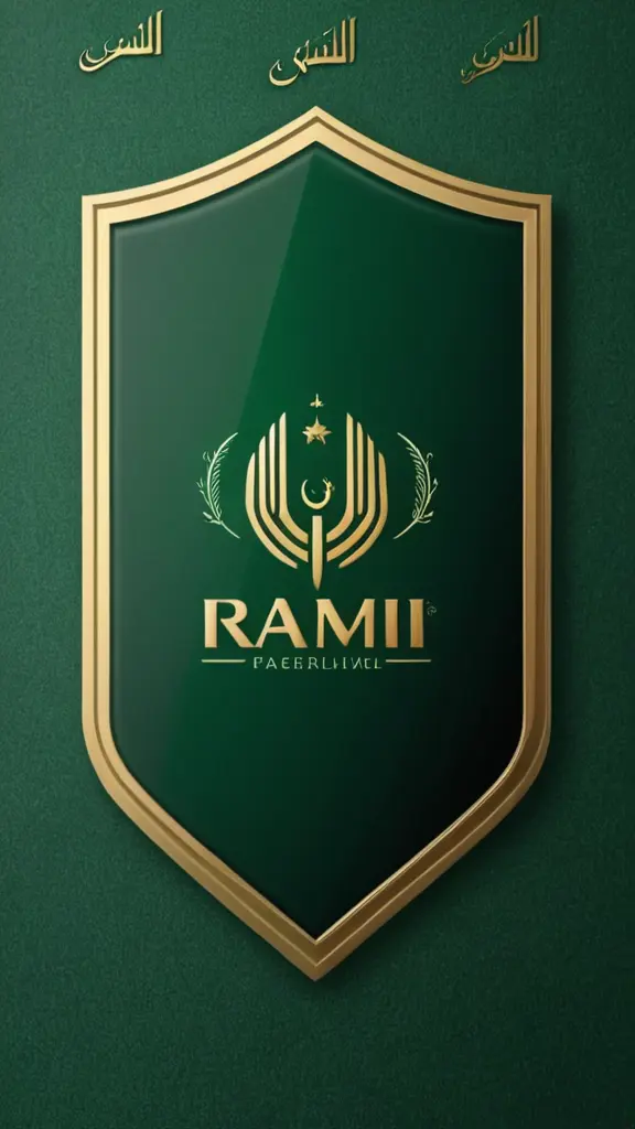 خلفية جوال فخمه باسم rami على شعار السعودية