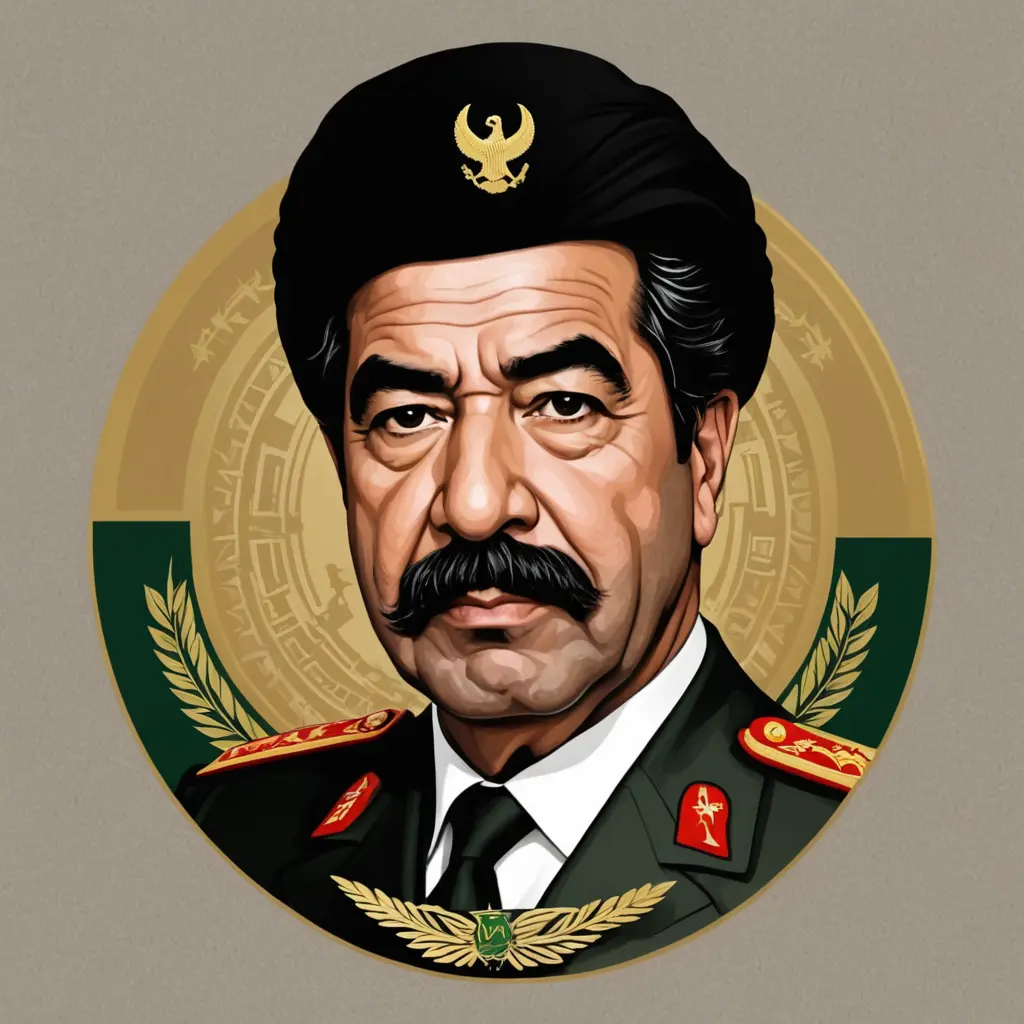 تصميم شعار صدام حسين 