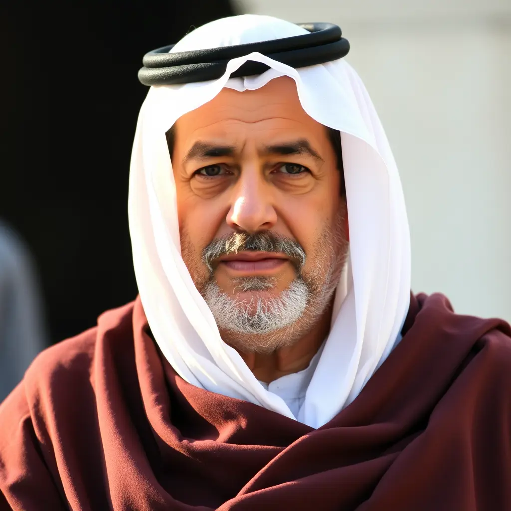 صدام حسين لابس عبايه عراقيه نساءيه