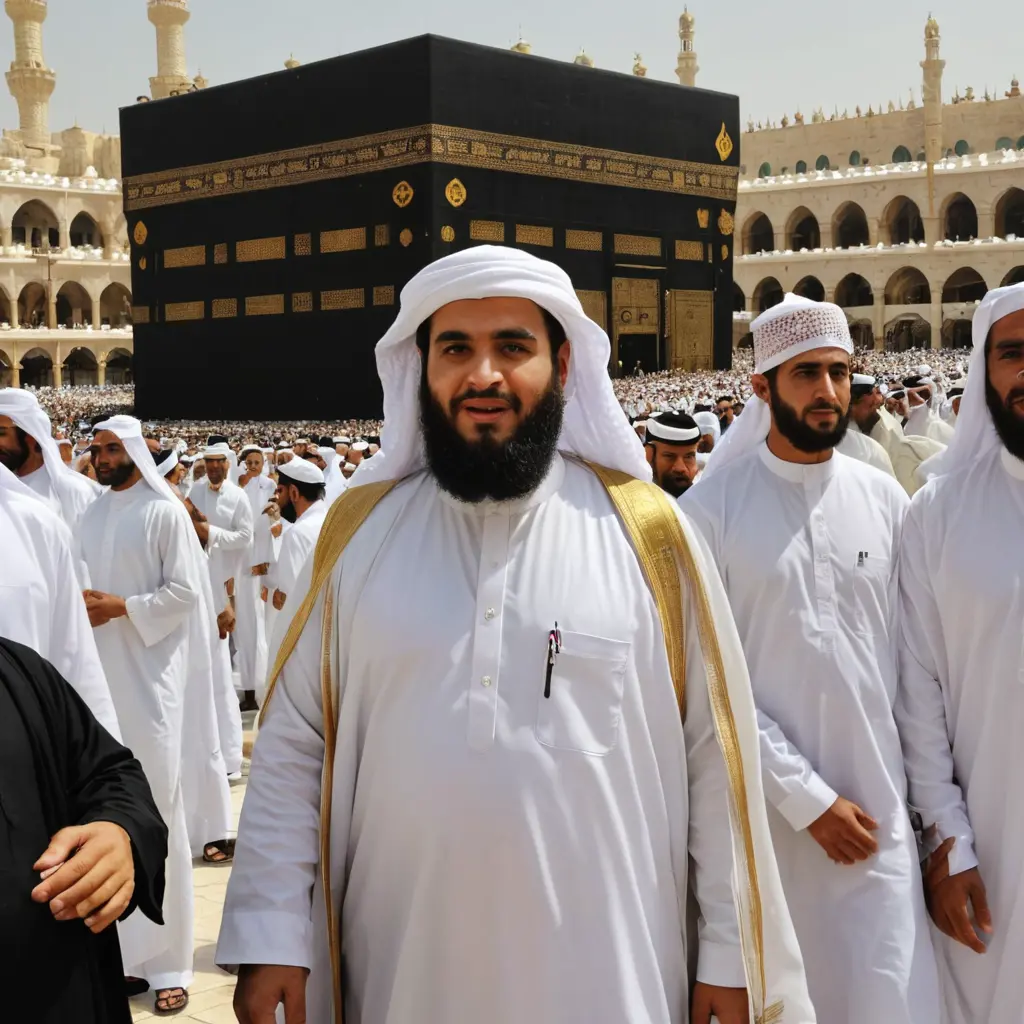 سيد مقتدى في مكه المكرمه