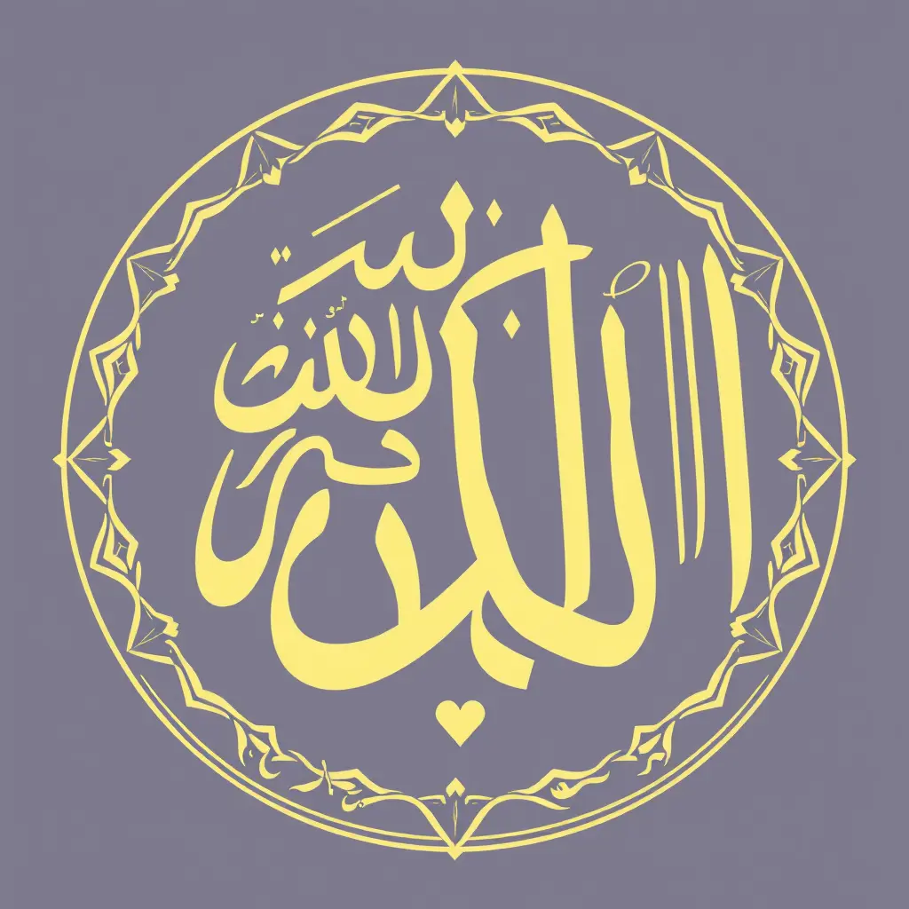 شعار حروف عربية متداخله خط عربي حر بإسم مصعب صابر الأزهري باللغة العربية الفصحى