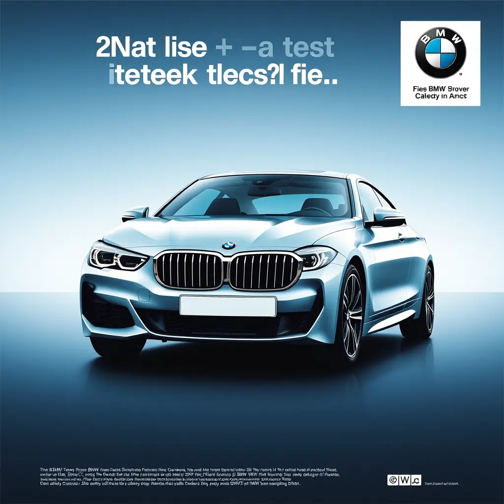 اعلان شركة BMW