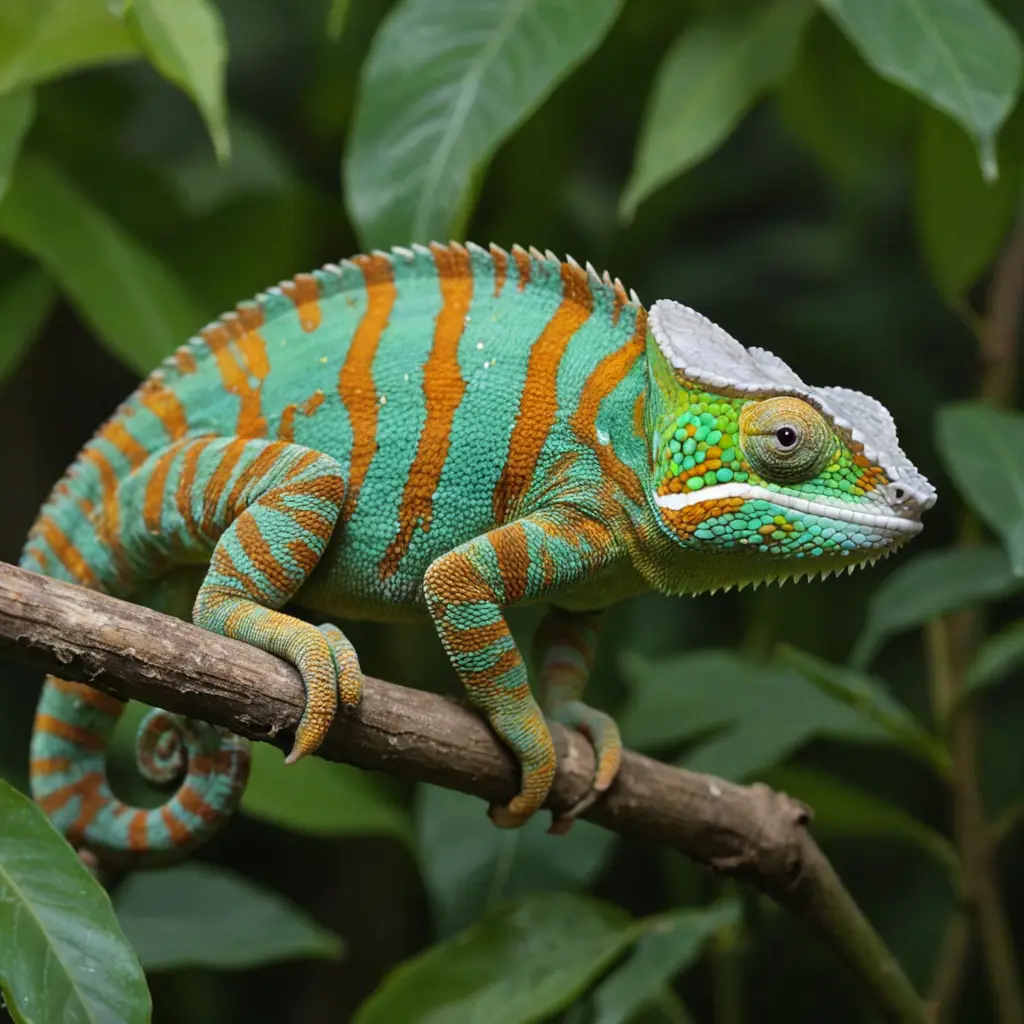 حرباء النمر