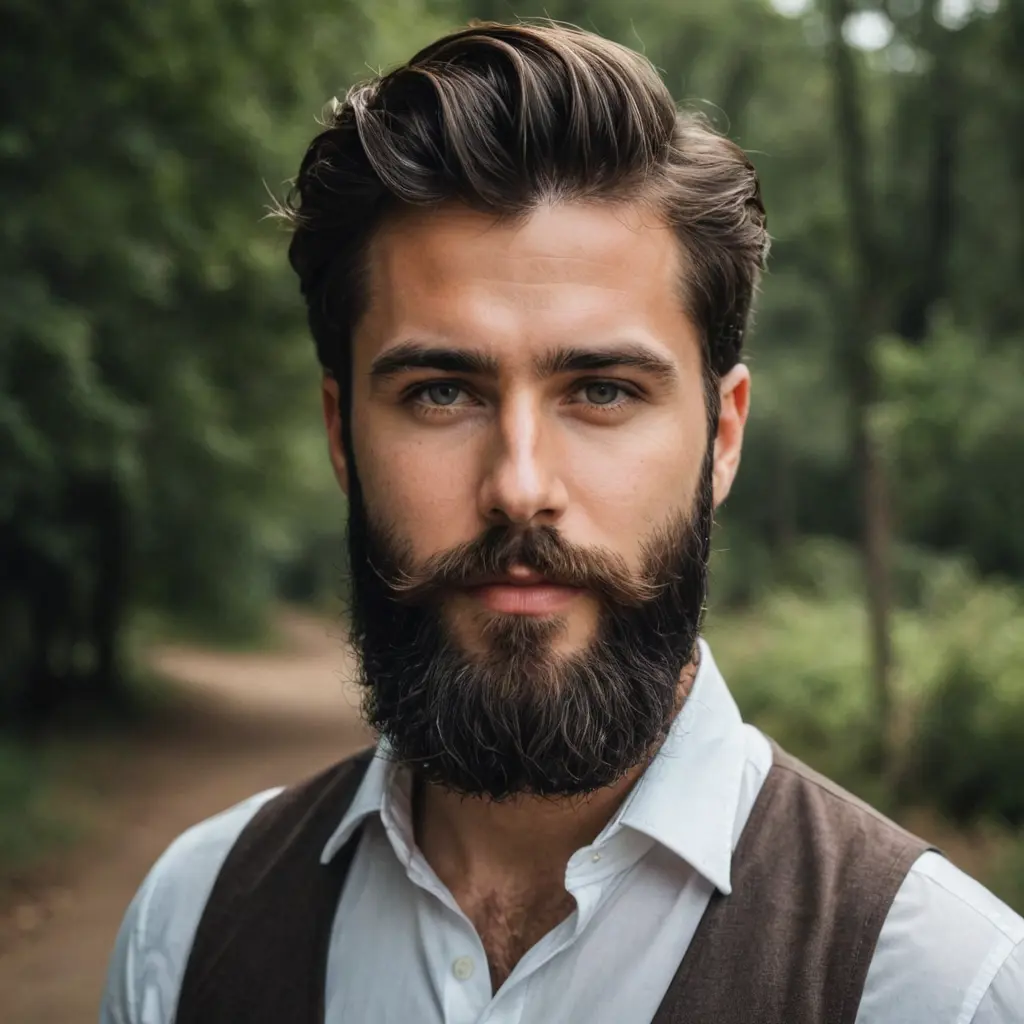 صور جميلة الشكل بدقن