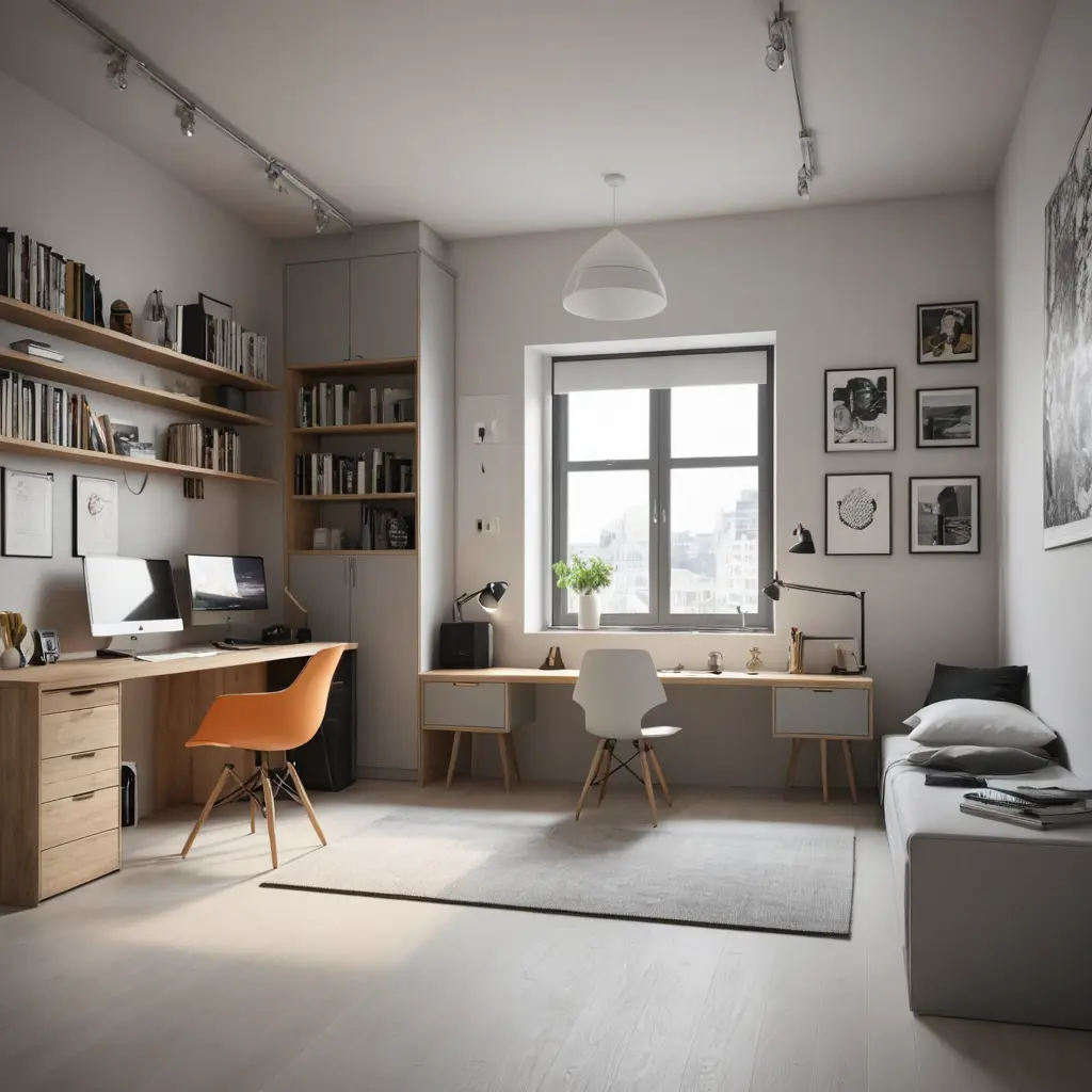 تصميم غرفه اربعه في سته تصميم شبابي