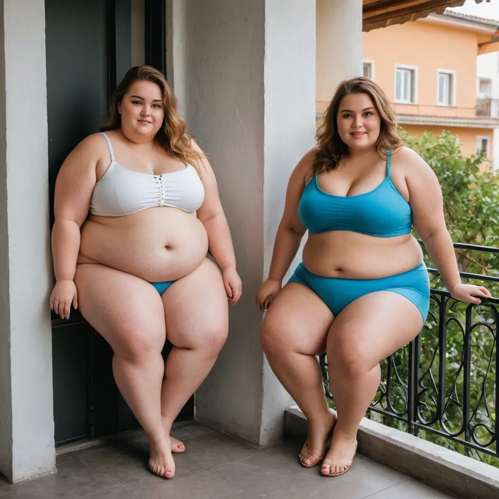 صوره بنات سمينه جميله تحت البلكونه