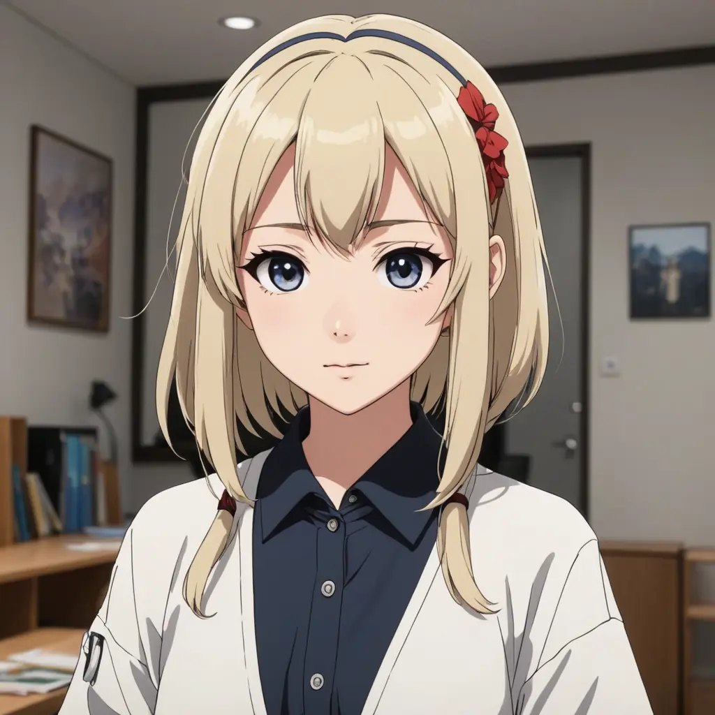 الفنان سنترال سي على شكل انمي 