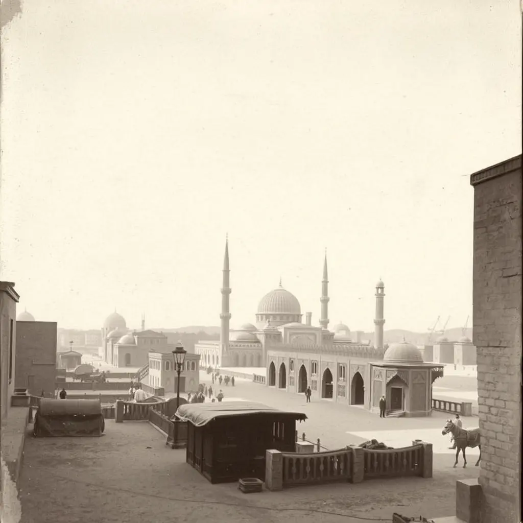 النجف الاشرف قبل 100 سنه