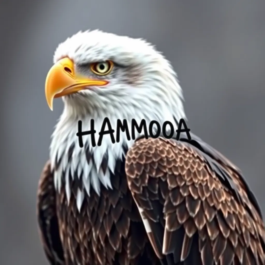 اريد صوره نسر مكتوب عليه اسميHAMOOA