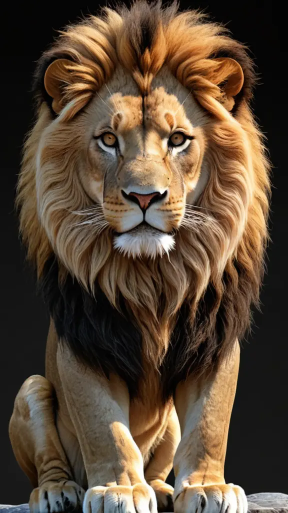 صوره أسد 3D