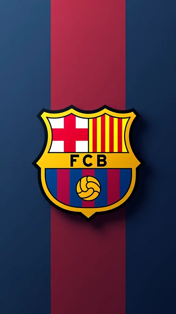 شعار برشلونة فخم جدا متحرك