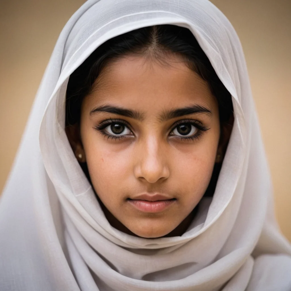 فتاة سعودية قمحية عينيها سوداء