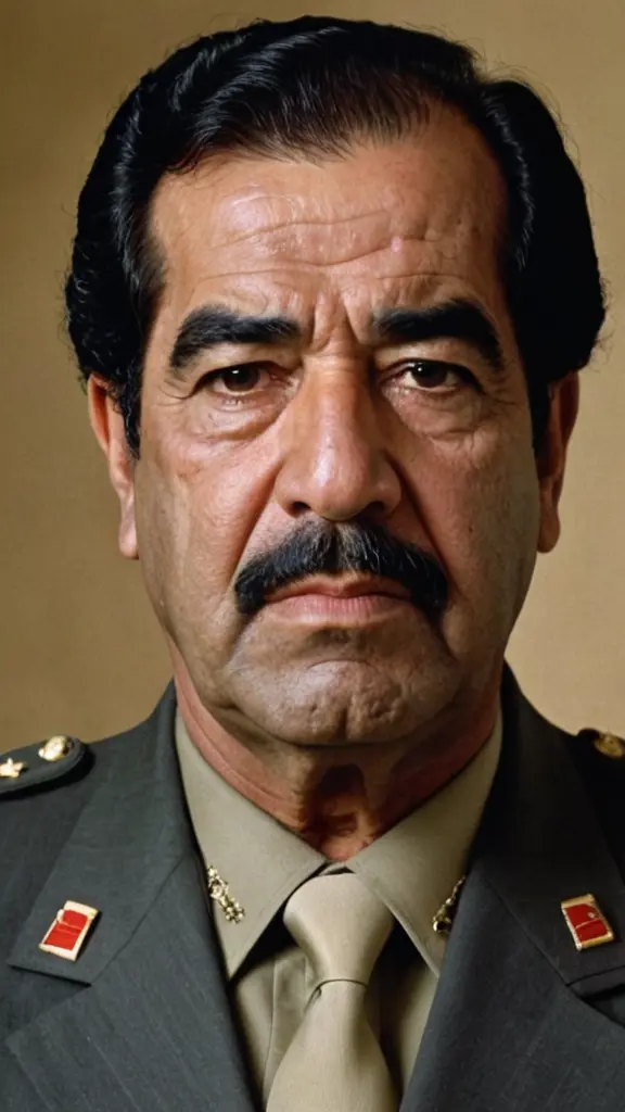 صدام حسين في  عظام