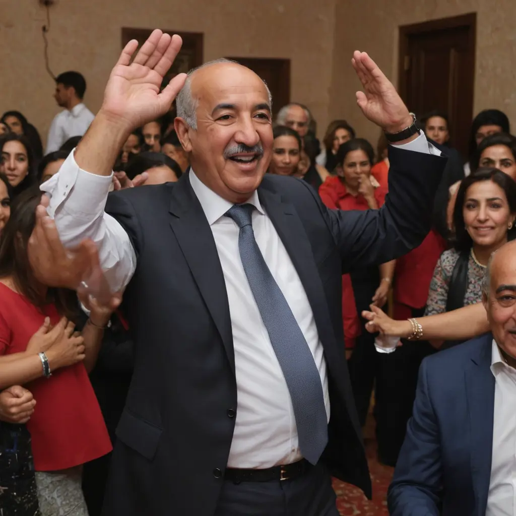 تبون يرقص