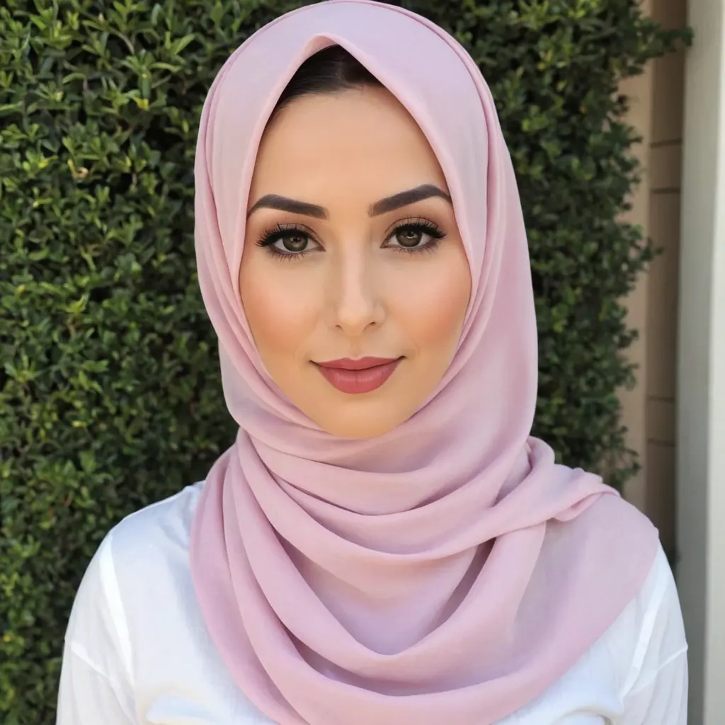 Mandy muse wearing hijab