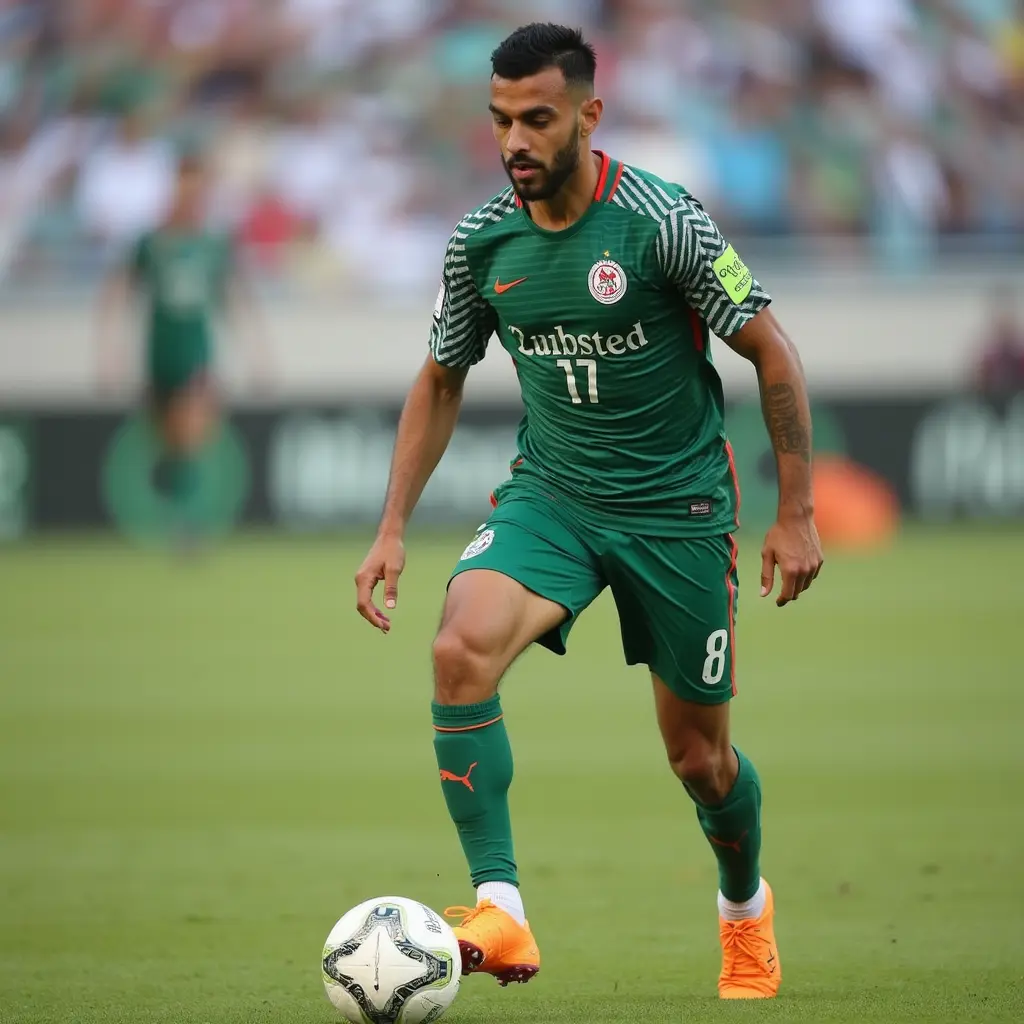 سوره فتحي محمد بريبش يلعب الكره بعد خمس سنوات