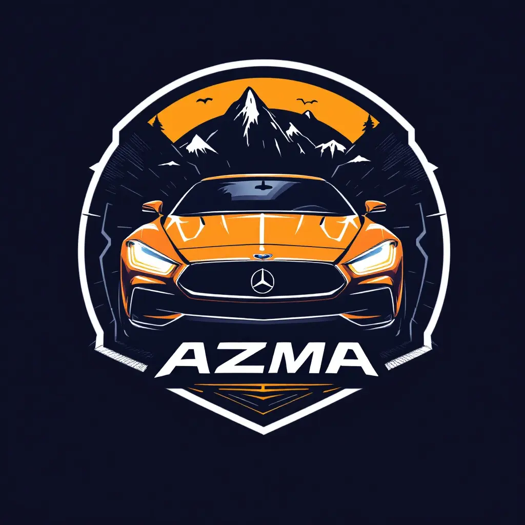 شعار لجروب للعبه car parking لفريق يدعي azma