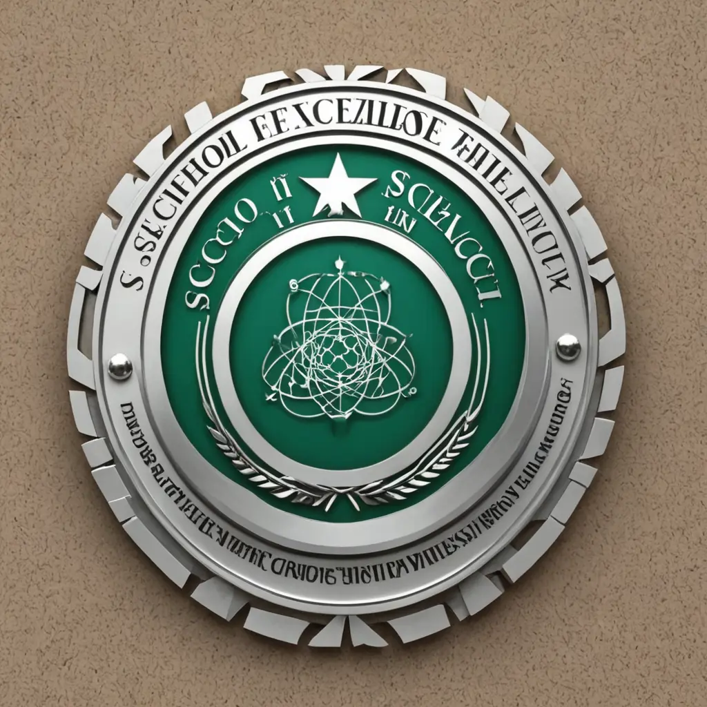 شعار مدرسة المتفوقين في العلوم و التكنولوجيا بالدقهلية