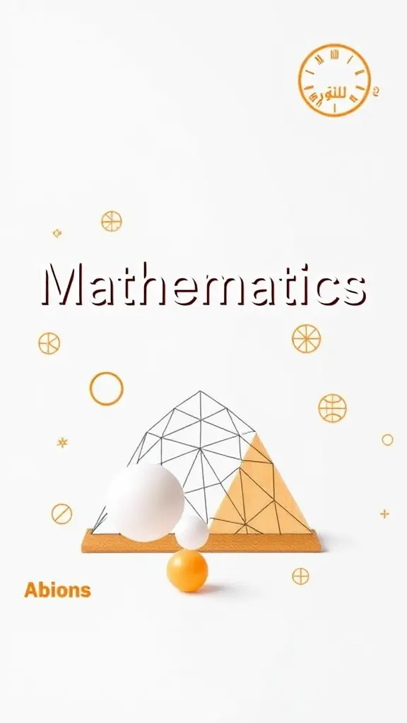 غلاف ملزمة الرياضيات اعداد أ/إمام عيساوي
