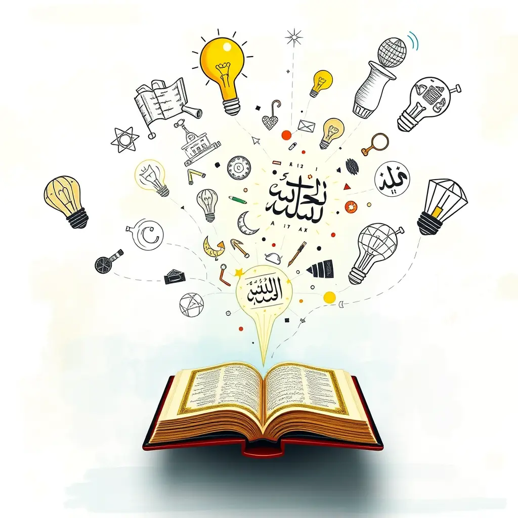 صورة يخرج من عقلها المعرفة و الابداع و الافكار و المستقبل و الرسم و التعليم و الدراسة و القران الكريم تعبرعن الابداع و المعرفة و كان بشري صممها فيها ابداع كثير جدا و الفتاة في الرابعة عشر من عمرها و لديها خيل وااااسع وواقعية فتاااااااااااااااااااااة كبيرة في ال14 و العديد من الافكار و الابداع