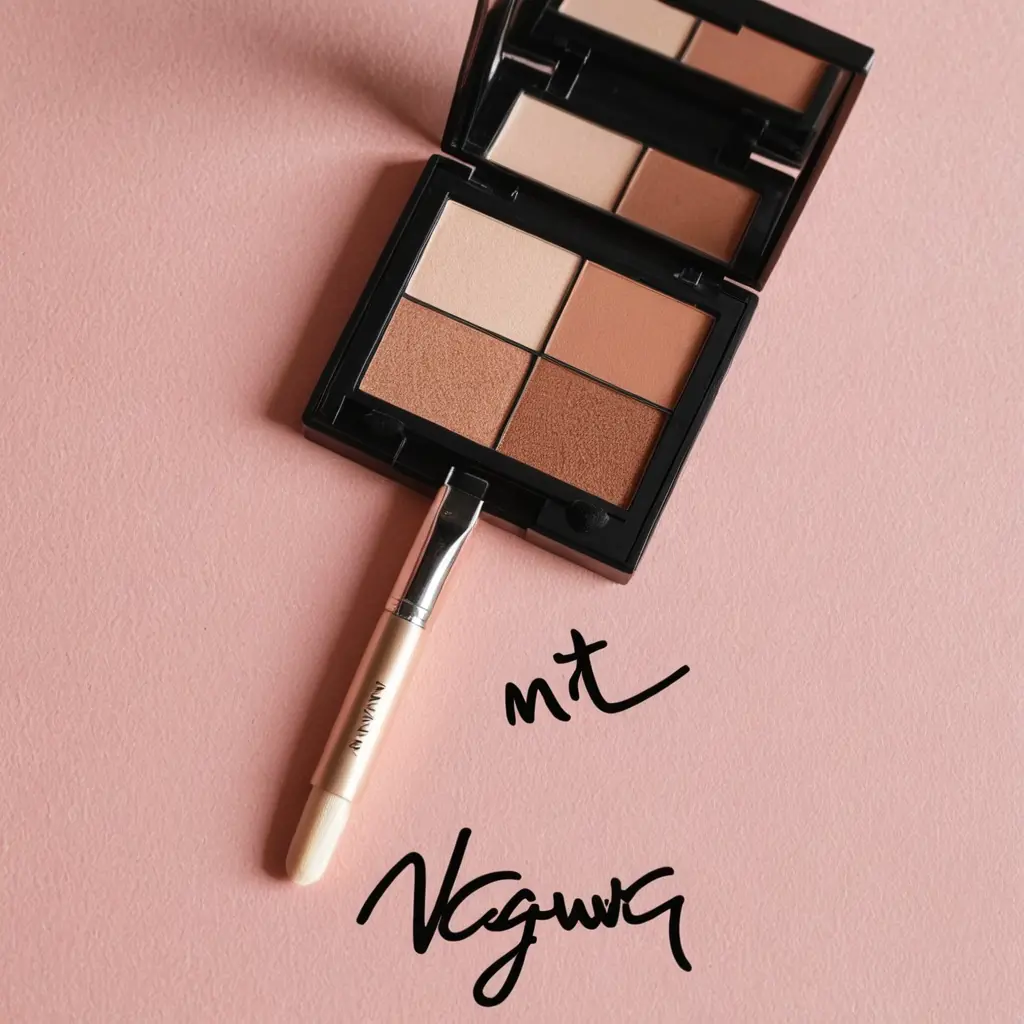 اداة ميك اب مكتوب عليها Nagwa