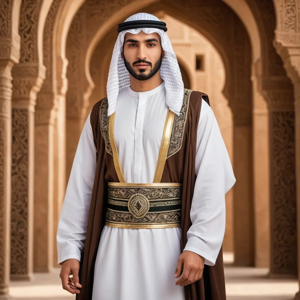 تحويل صورة إلى الزي العربي