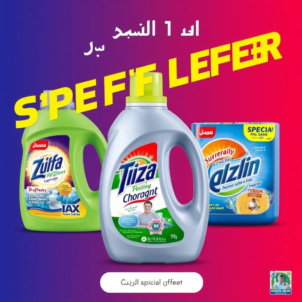 صورة عروض خاصة للمنظفات مثل القاصر و الزاهي 