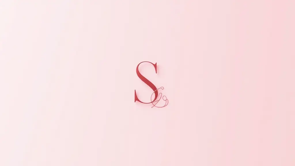 شعار أنيق و بسيط لمنتجات عنايه بالبشره لونه وردي