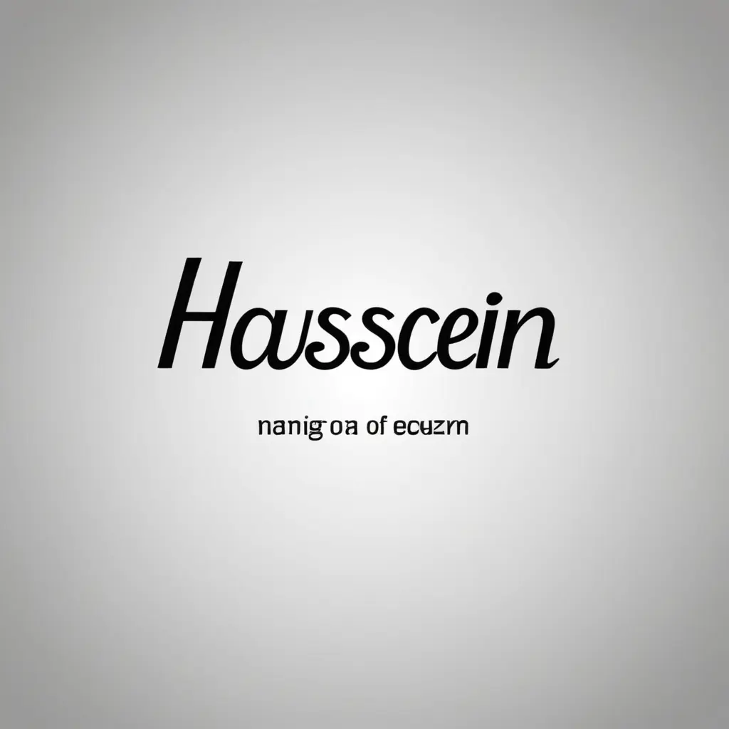 تصميم اسم حسين