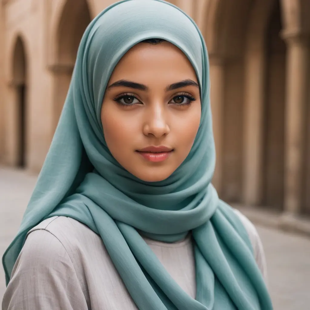 تعديل صورة لفتاة ترتدي الحجاب