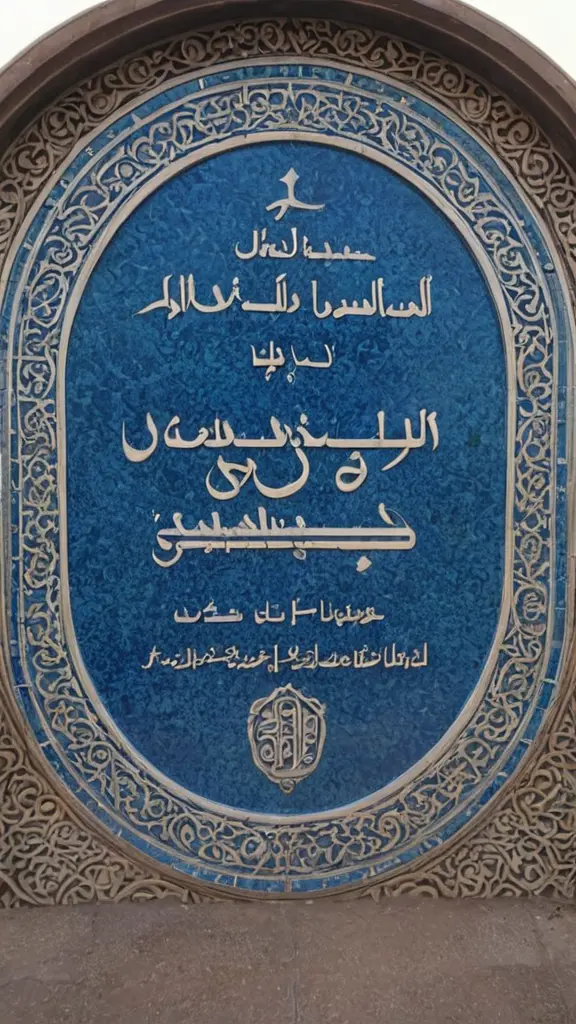 اسم طريق الهدايه مزخرف 
