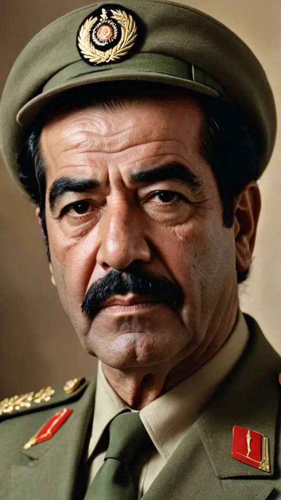 صورة لصدام حسين عالية الدقة والوضوح وكنها حقيقية 4k