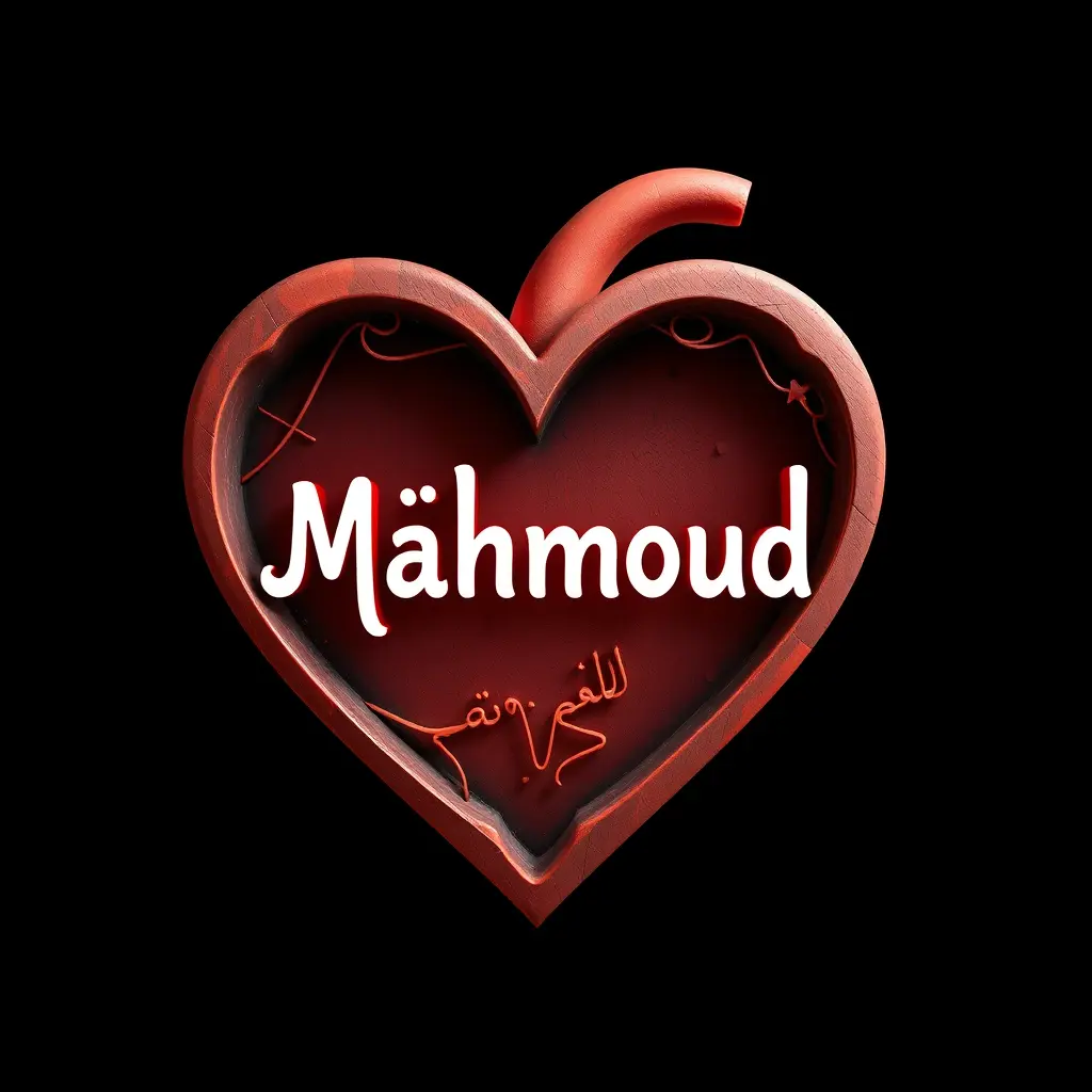 صورة إسم محمود داخل قلب