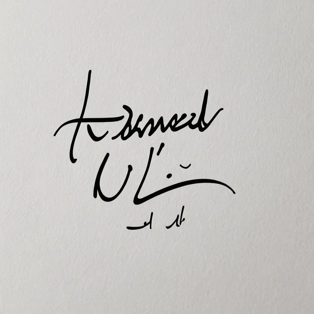 توقيع شخصي باسم احمد العيد