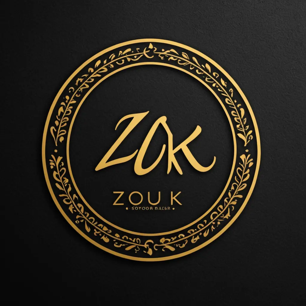 شعار شركه ديكور اسمها زوقك 