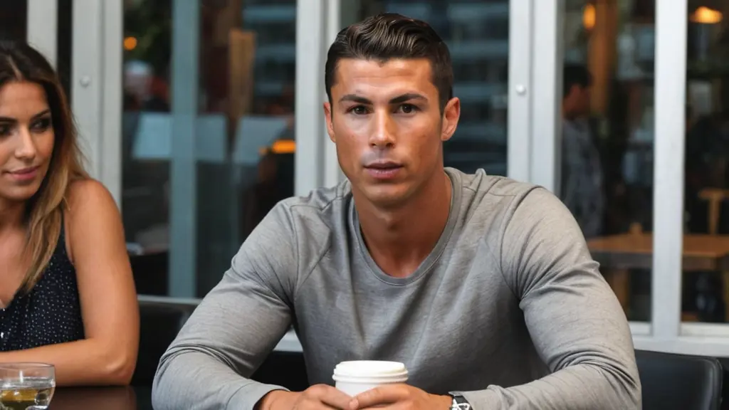 كرستيانو في مقها